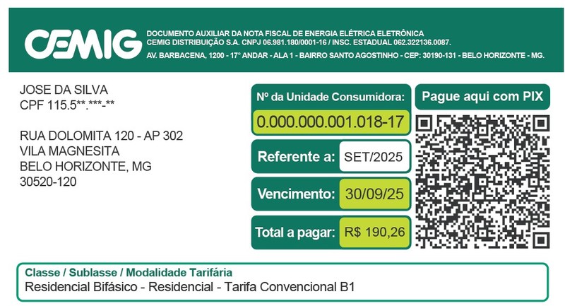 ​Contas de luz terão novo número de identificação a partir de 2026