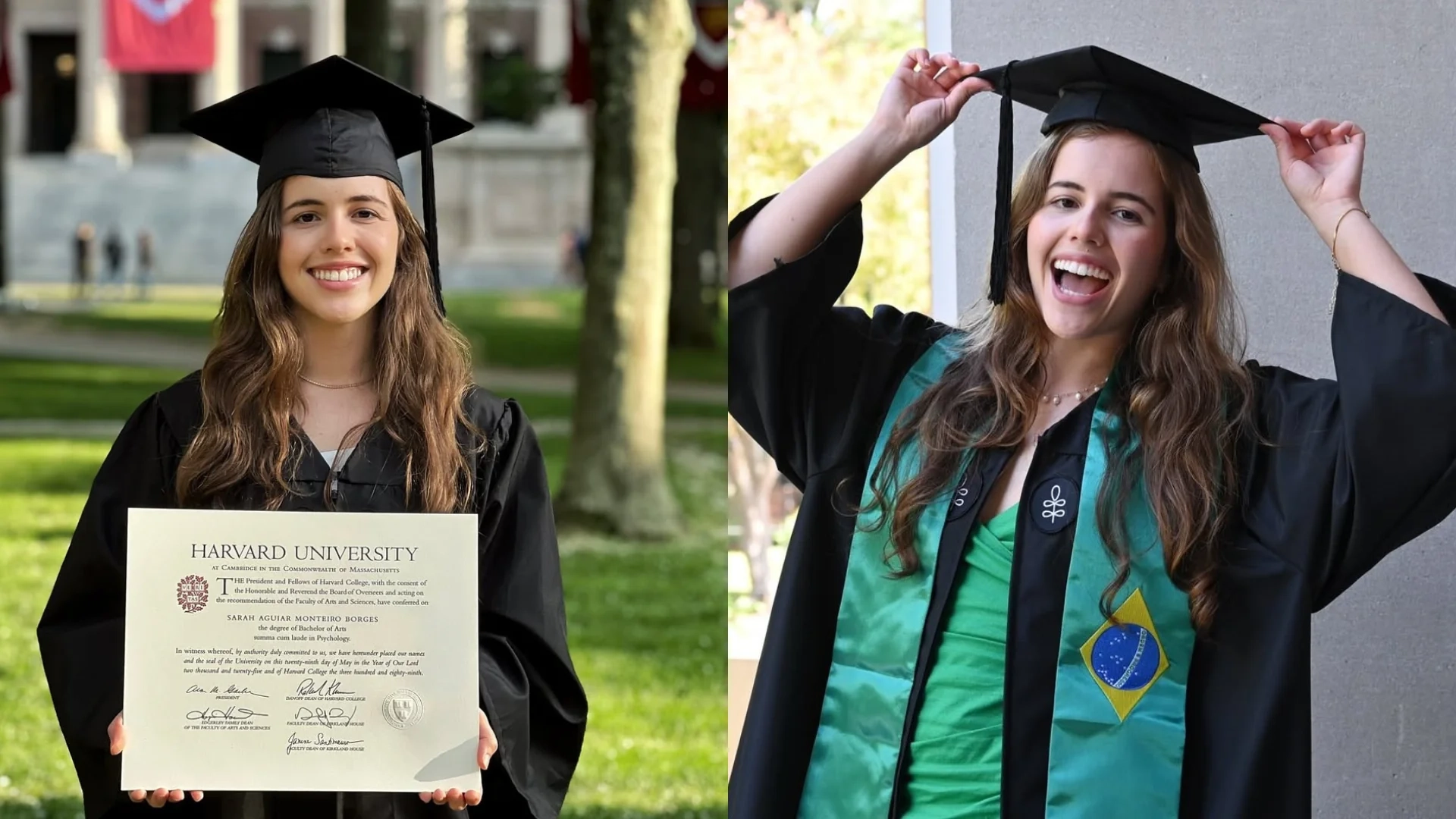 ​Pela primeira vez na história, brasileira se forma em Harvard com nota máxima e recebe prêmio de excelência