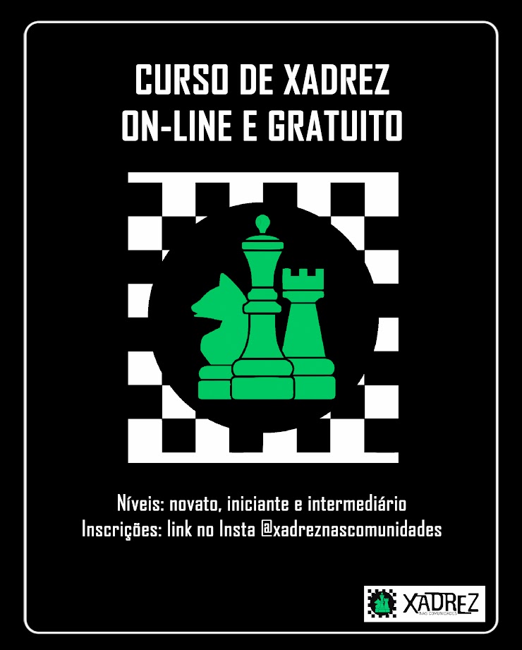 ​Programa de Extensão da UFSJ abre inscrições para curso on-line gratuito de xadrez