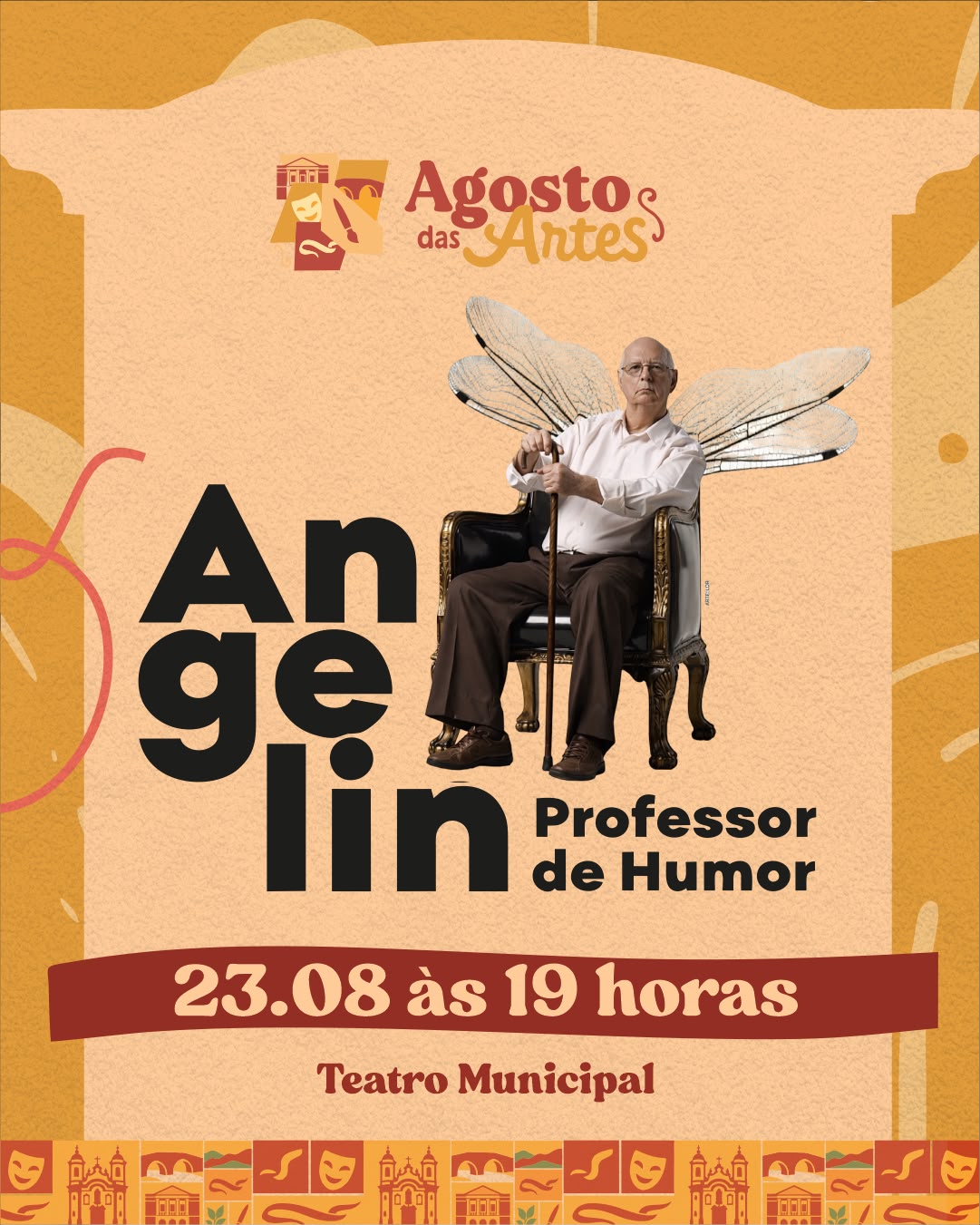 Teatro Municipal recebe peça em homenagem a Ângelo Machado e Jota Dangelo