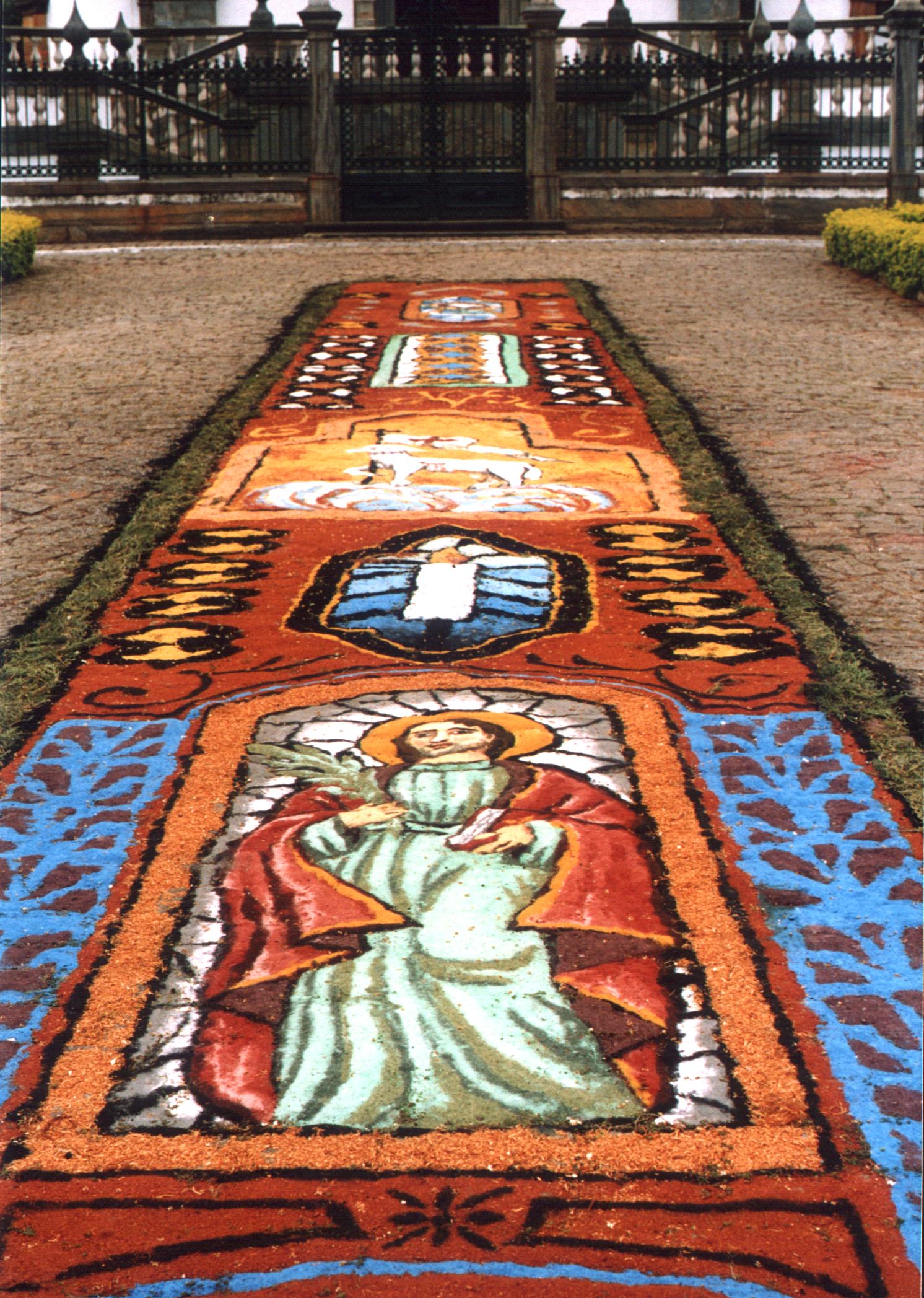 ​Inscrições abertas para Oficina de Tapetes de Rua da Semana Santa em São João del-Rei