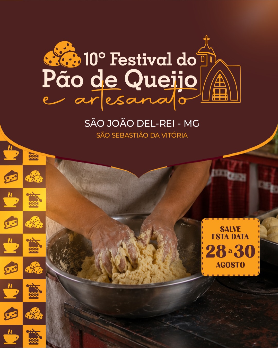10º Festival do Pão de Queijo Artesanal acontece em São Sebastião da Vitória