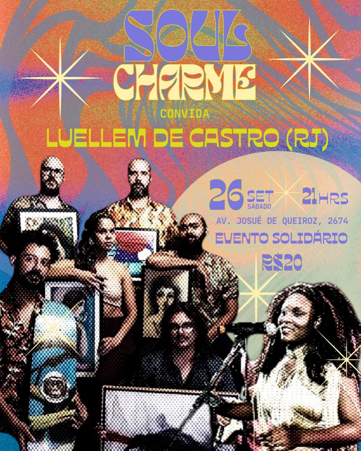 ​Atriz e cantora Luellem de Castro se apresenta pela primeira vez em São João del-Rei