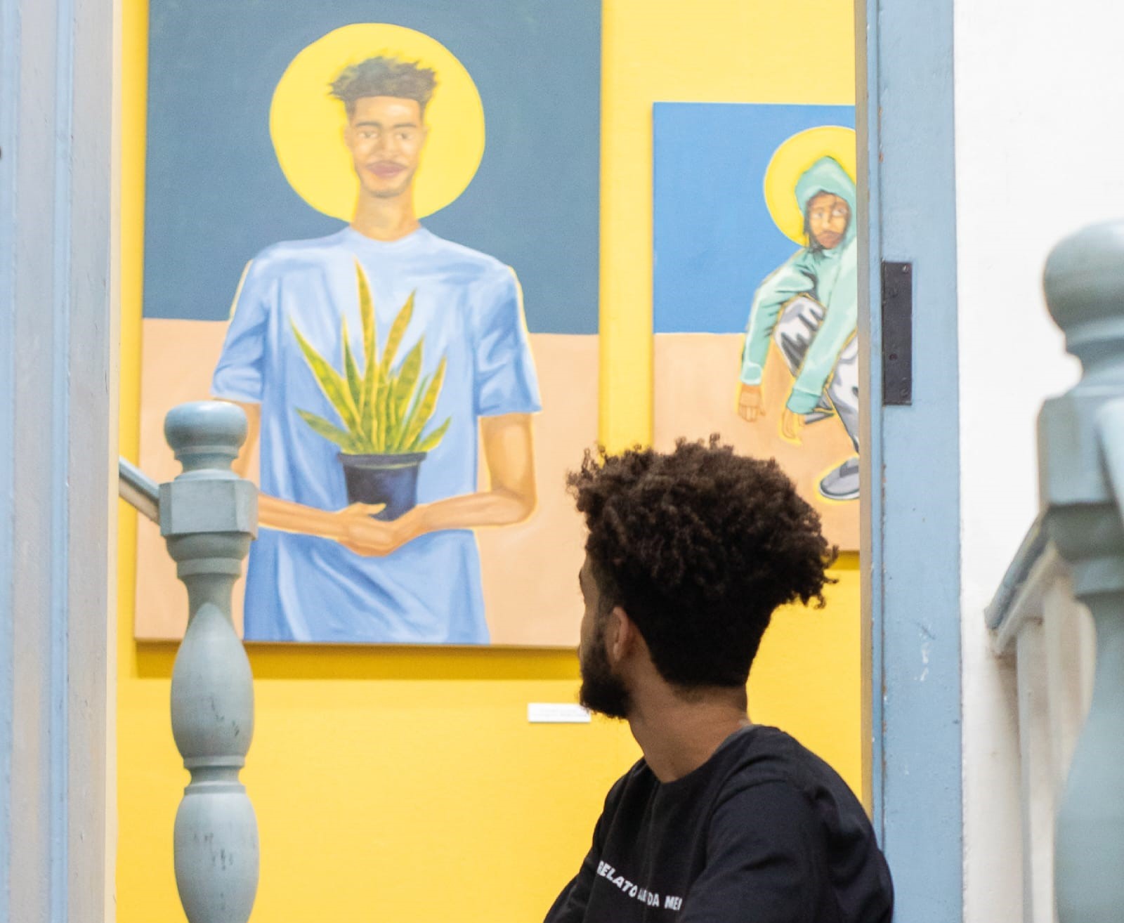 A arte plástica como meio de expressão; a visão do artista Bruno Souza