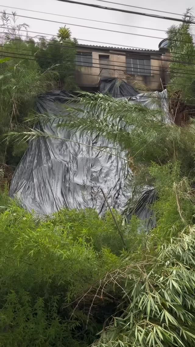 ​Defesa Civil e Bombeiros monitoram área com risco de deslizamento em São João del-Rei