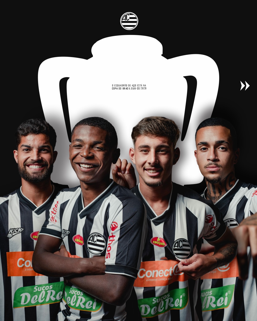 Sub-20 do Athletic disputará a Copa do Brasil pela primeira vez