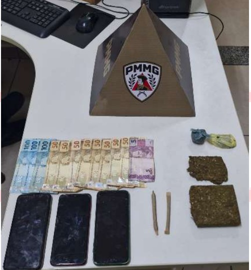 Polícia Militar apreende drogas e registra ocorrências de tráfico em São João del-Rei e Resende Costa