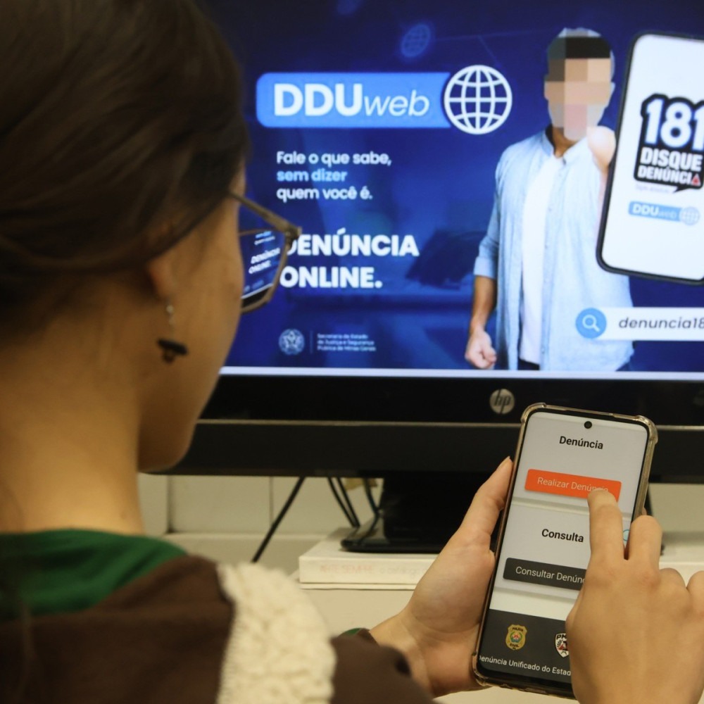 ​Novo sistema permite anexar fotos e vídeos em denúncias anônimas em Minas Gerais