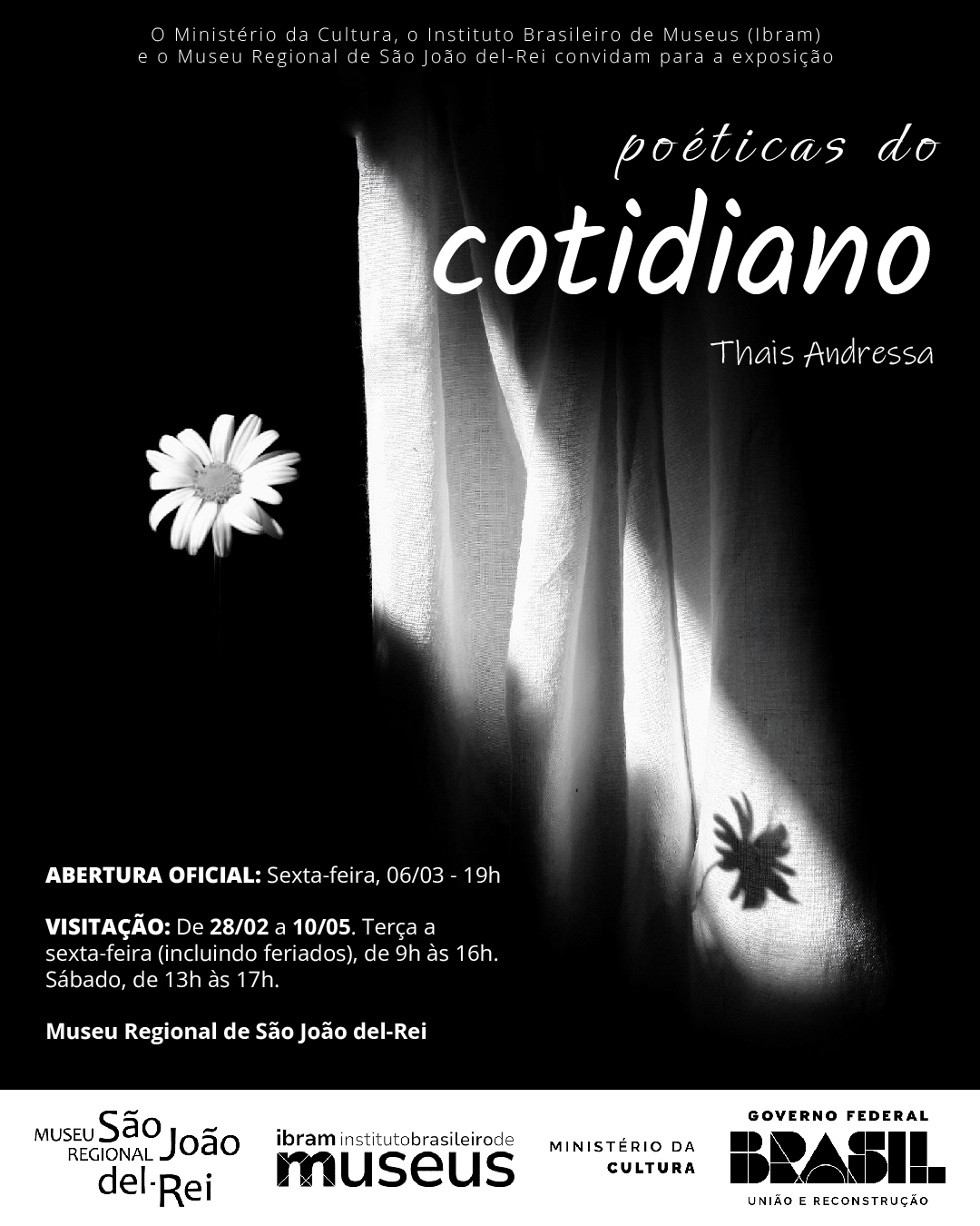 ​Museu Regional de São João del-Rei recebe exposição fotográfica “Poéticas do Cotidiano”