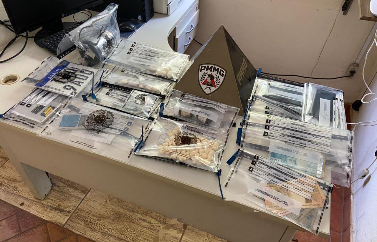 ​Polícia apreende drogas em duas operações em Tiradentes