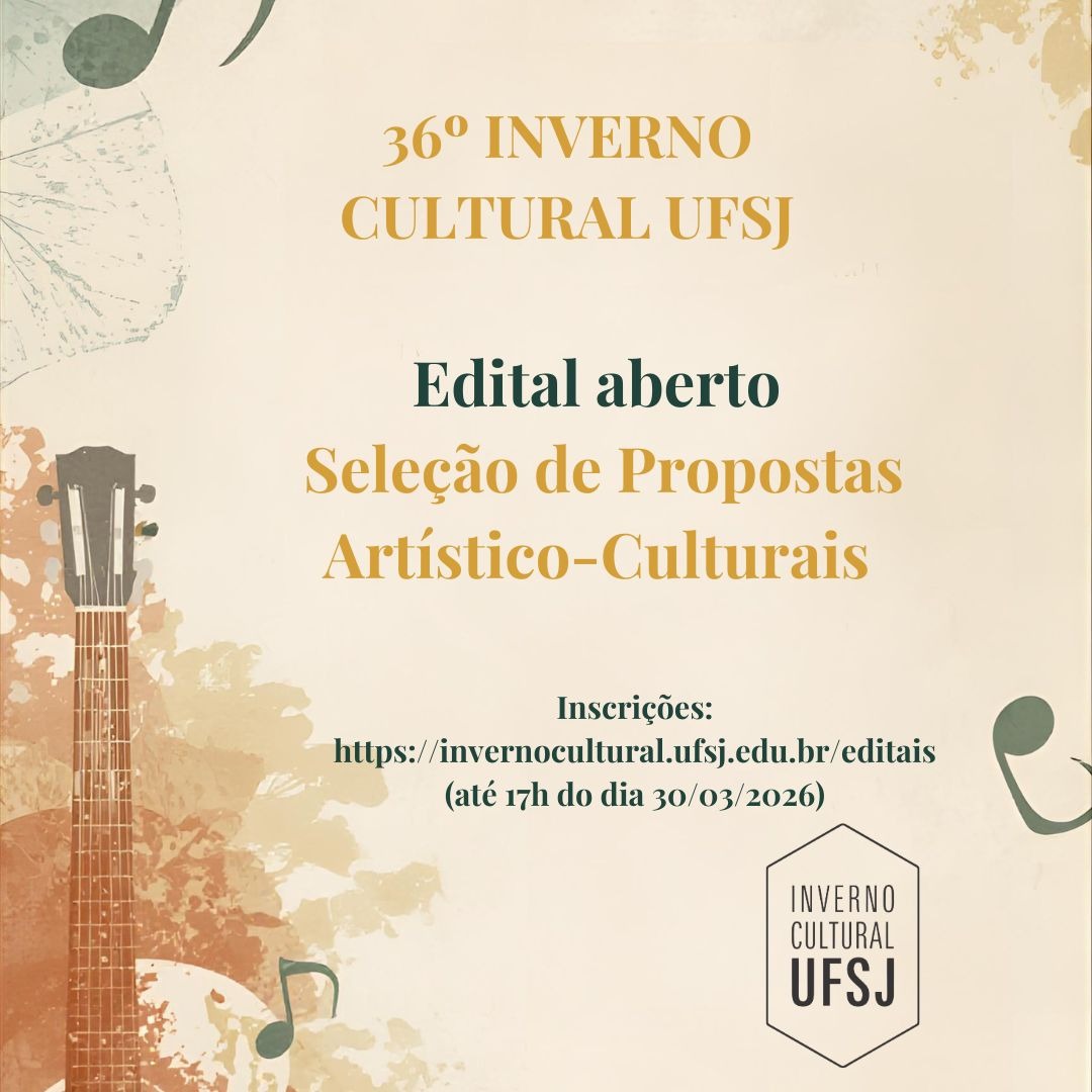 ​Inscrições para propostas artísticas do 36º Inverno Cultural terminam nesta segunda-feira