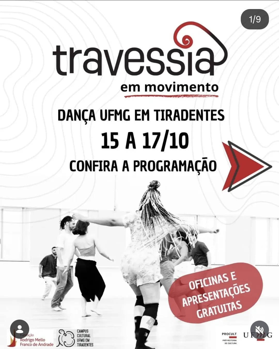 ​Tiradentes recebe evento de dança nesta quinta-feira (15)