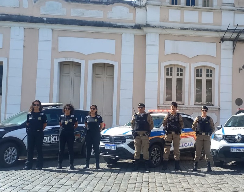 Polícia Civil de Minas participa de ações do Dia da Mulher em São João del-Rei